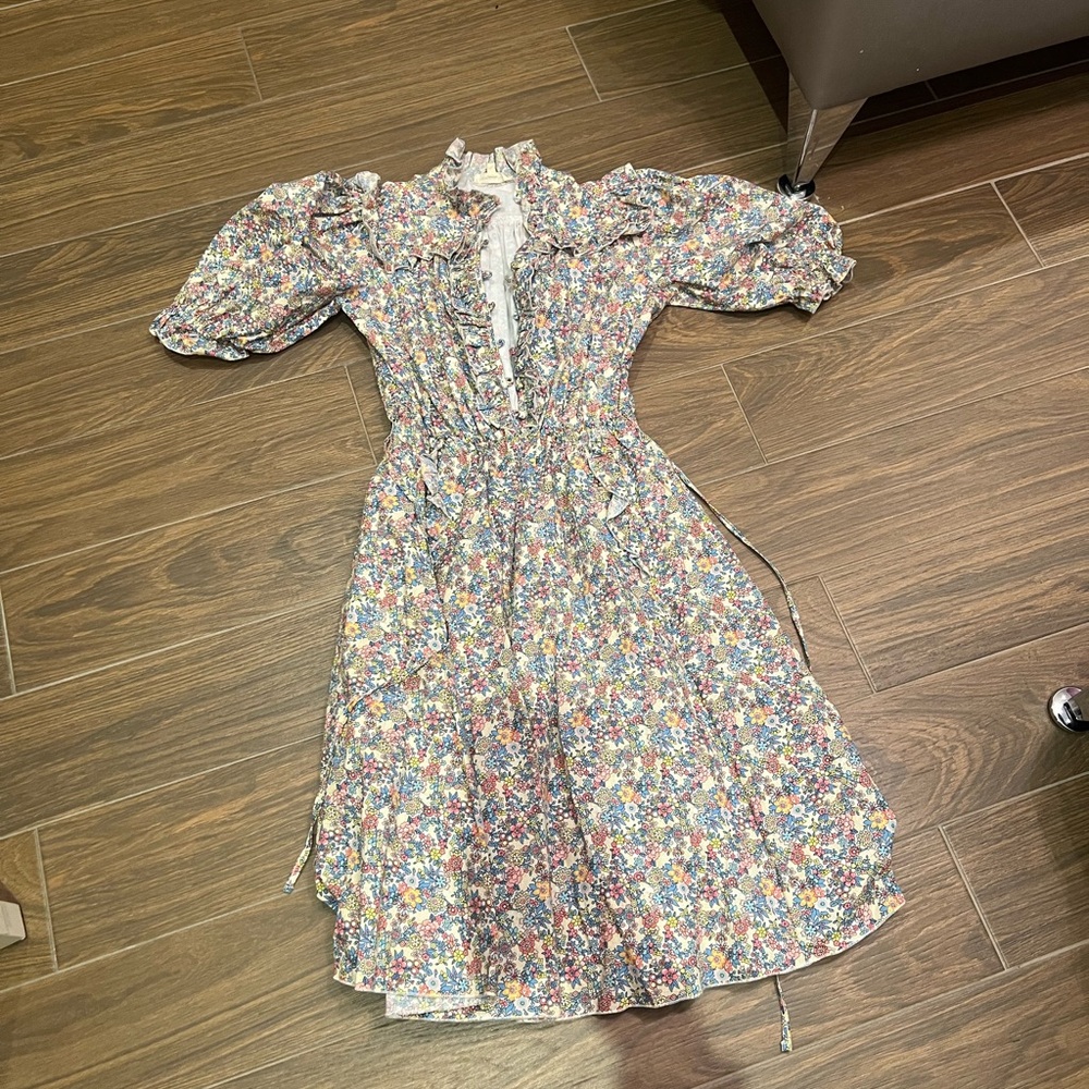 Floral Ruffle Dress